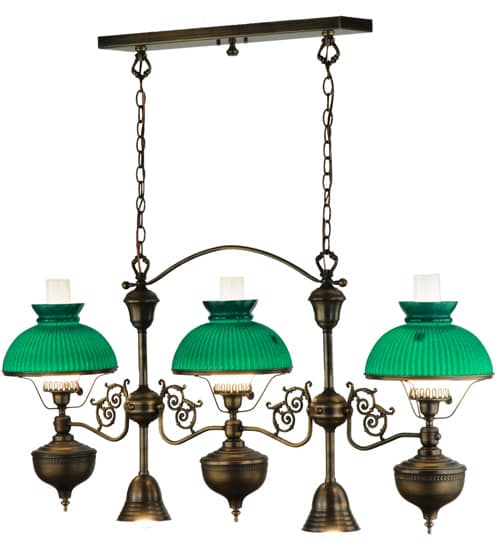 Sunbury 3 Light 10" Wide Linear Pendant