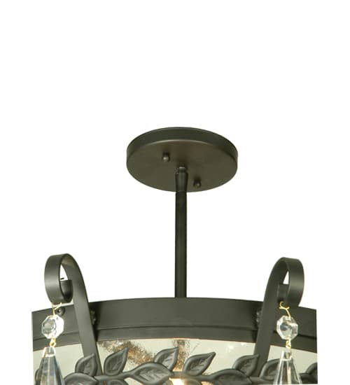 Florentine 3 Light 24" Wide Semi-Flush Bowl Ceiling Fixture