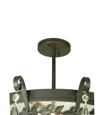 Florentine 3 Light 24" Wide Semi-Flush Bowl Ceiling Fixture
