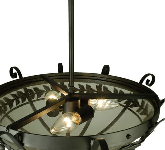 Florentine 3 Light 24" Wide Semi-Flush Bowl Ceiling Fixture