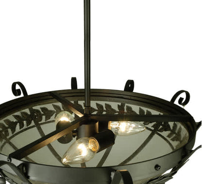 Florentine 3 Light 24" Wide Semi-Flush Bowl Ceiling Fixture