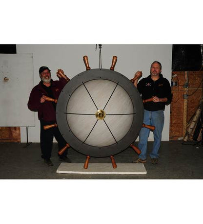 Nautical 12 Light 74" Wide Flush Mount Bowl Ceiling Fixture - Oil Rubbed Bronze Finish