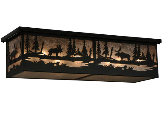 Moose Atake Flush Mount Ceiling Fixture