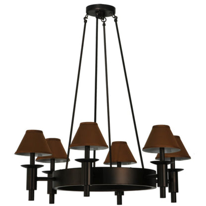 Meyda Tiffany Calais 6 Light 36" Wide Chandelier