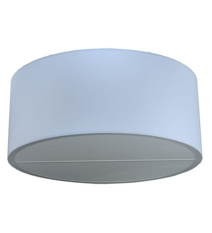 Cilindro 6 Light 60" Wide Flush Mount Drum Ceiling Fixture - Nickel Finish - GU24 Bulb Base