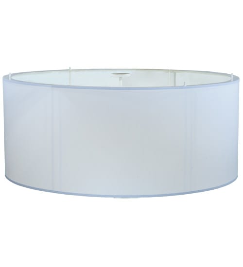 Cilindro 6 Light 60" Wide Flush Mount Drum Ceiling Fixture - Nickel Finish - GU24 Bulb Base