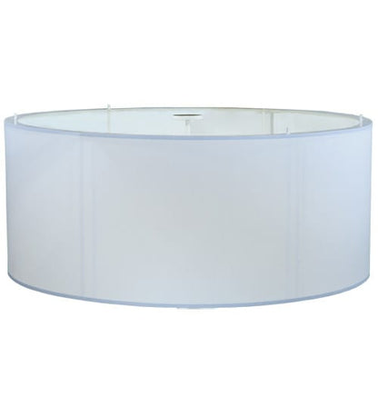Cilindro 6 Light 60" Wide Flush Mount Drum Ceiling Fixture - Nickel Finish - GU24 Bulb Base