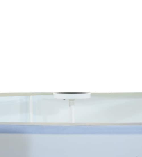 Cilindro 6 Light 60" Wide Flush Mount Drum Ceiling Fixture - Nickel Finish - GU24 Bulb Base