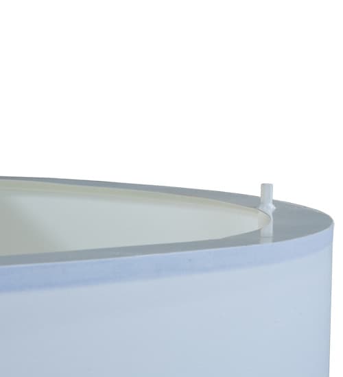 Cilindro 6 Light 60" Wide Flush Mount Drum Ceiling Fixture - Nickel Finish - GU24 Bulb Base