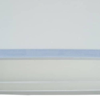 Cilindro 6 Light 60" Wide Flush Mount Drum Ceiling Fixture - Nickel Finish - GU24 Bulb Base