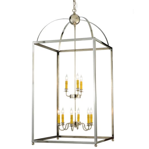 Pavilion 9 Light 34" Wide Taper Candle Pendant