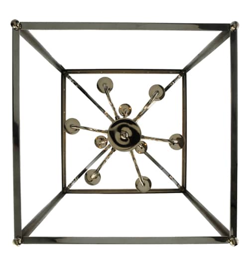 Pavilion 9 Light 34" Wide Taper Candle Pendant