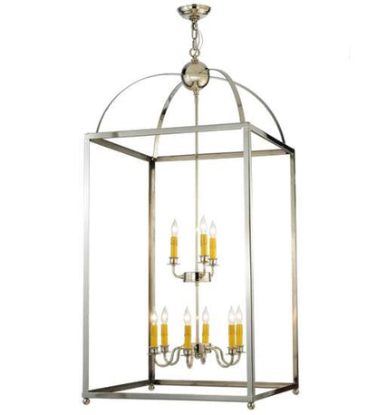 Pavilion 9 Light 34" Wide Taper Candle Pendant