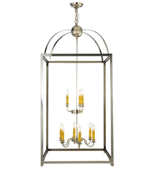 Pavilion 9 Light 34" Wide Taper Candle Pendant