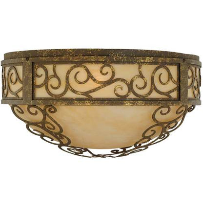 Lilliana 3 Light 21" Wide Flush Mount Bowl Ceiling Fixture