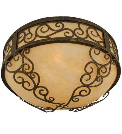 Lilliana 3 Light 21" Wide Flush Mount Bowl Ceiling Fixture