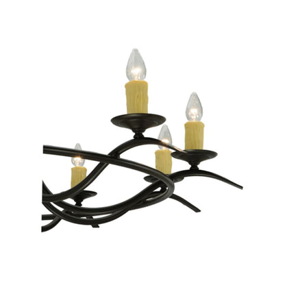 Meyda Tiffany Octavia 10 Light 58" Wide Taper Candle Style Chandelier