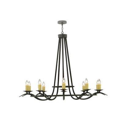 Meyda Tiffany Octavia 10 Light 58" Wide Taper Candle Style Chandelier