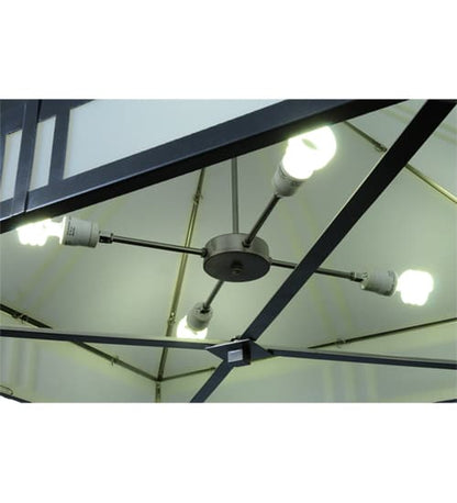 Whitewing 4 Light 36" Wide Flush Mount Ceiling Fixture