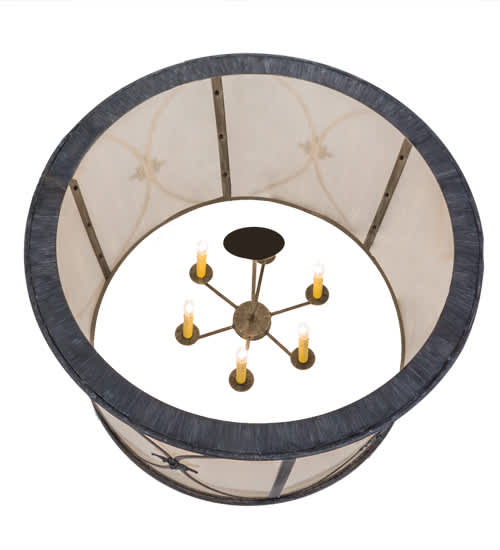 Penelope 6 Light 36" Wide Pendant