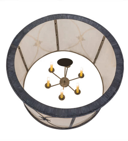 Penelope 6 Light 36" Wide Pendant