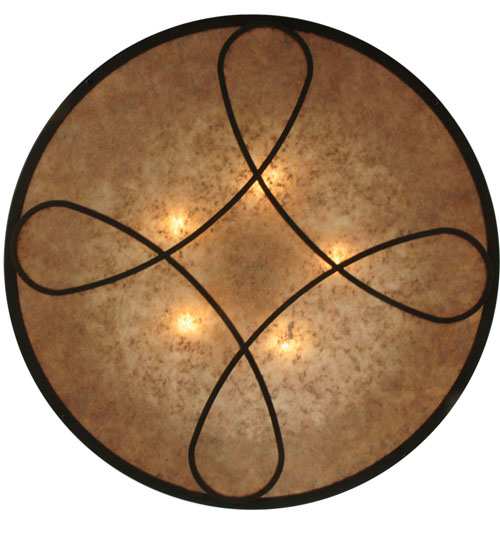 Granada 5 Light 30" Wide Flush Mount Drum Ceiling Fixture