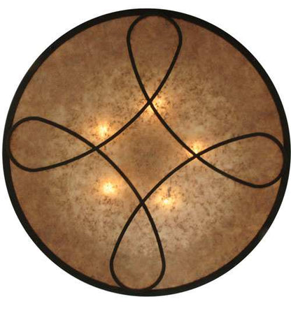 Granada 5 Light 30" Wide Flush Mount Drum Ceiling Fixture