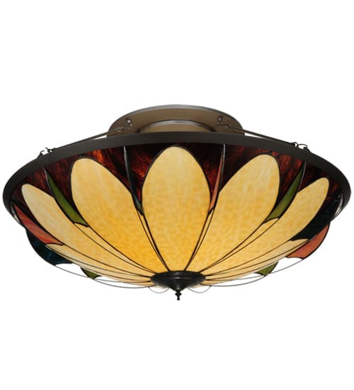 Cowette 6 Light 42" Wide Semi-Flush Bowl Ceiling Fixture