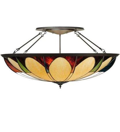 Cowette 6 Light 42" Wide Semi-Flush Bowl Ceiling Fixture