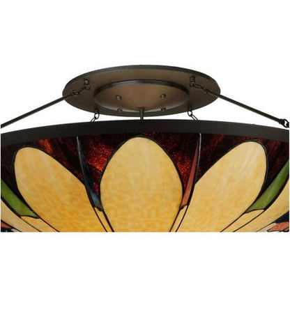 Cowette 6 Light 42" Wide Semi-Flush Bowl Ceiling Fixture