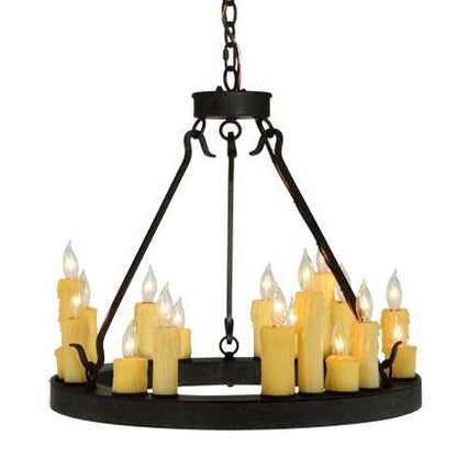 Deina 18 Light 24" Wide Taper Candle Style Chandelier