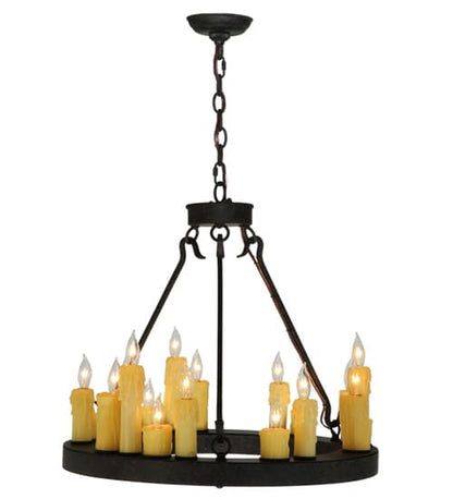 Deina 18 Light 24" Wide Taper Candle Style Chandelier