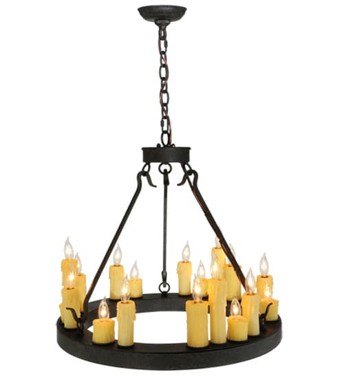 Deina 18 Light 24" Wide Taper Candle Style Chandelier