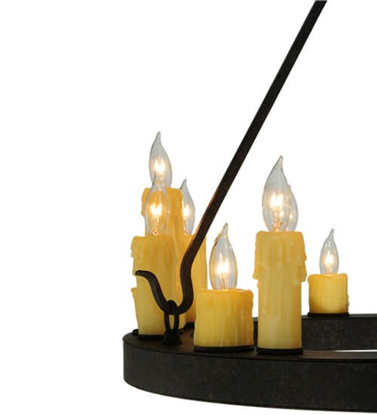 Deina 18 Light 24" Wide Taper Candle Style Chandelier
