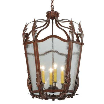 Citadel 4 Light 22" Wide Taper Candle Pendant