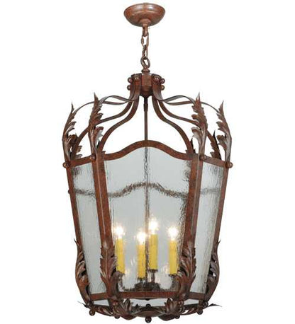 Citadel 4 Light 22" Wide Taper Candle Pendant