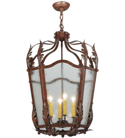 Citadel 4 Light 22" Wide Taper Candle Pendant