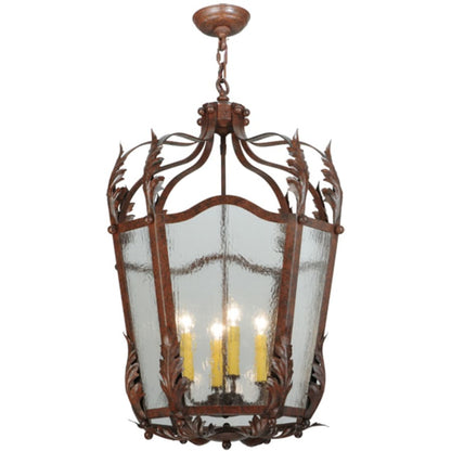 Meyda Tiffany Citadel 4 Light 22" Wide Taper Candle Pendant