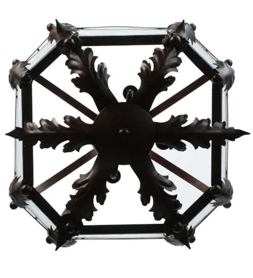 Citadel 4 Light 22" Wide Taper Candle Pendant
