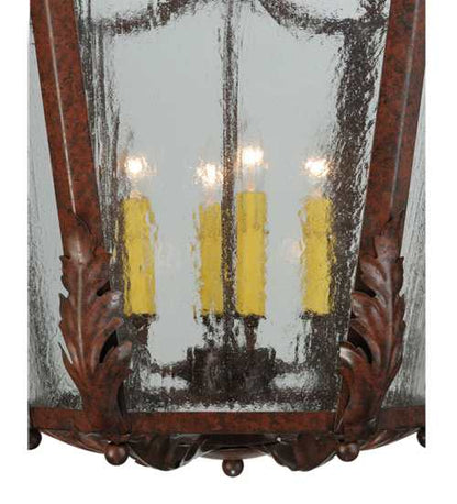 Citadel 4 Light 22" Wide Taper Candle Pendant