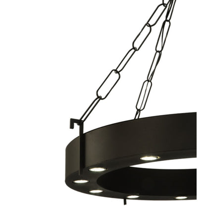 Meyda Tiffany Bangle 12 Light 38" Wide Pendant