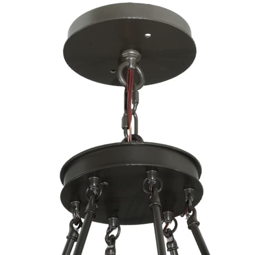 Topridge 6 Light 33" Wide Taper Candle Style Chandelier