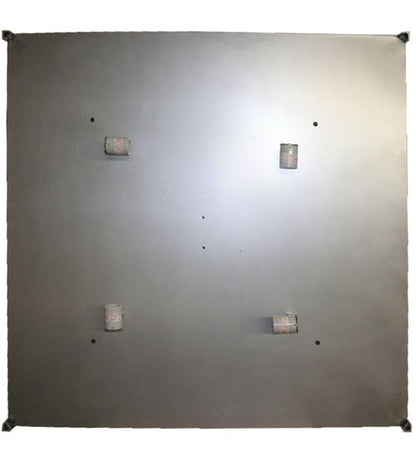 Quadrato Illusion 4 Light 36" Wide Semi-Flush Square Ceiling Fixture