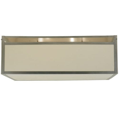 Quadrato Illusion 4 Light 36" Wide Semi-Flush Square Ceiling Fixture
