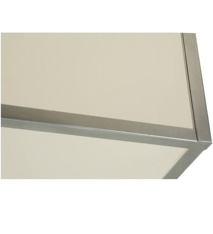 Quadrato Illusion 4 Light 36" Wide Semi-Flush Square Ceiling Fixture