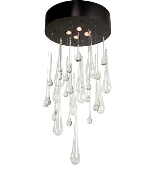 Teardrop 4 Light 20" Wide Flush Mount Ceiling Fixture