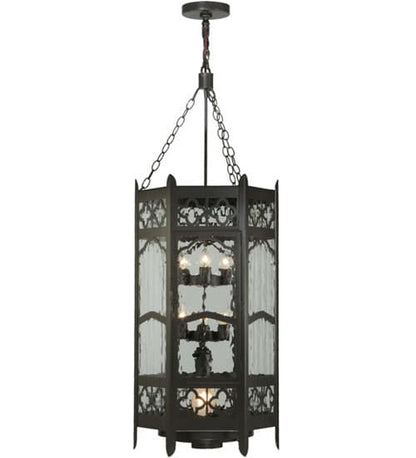 Church 6 Light 19" Wide Taper Candle Pendant