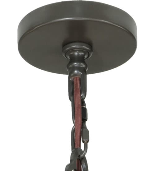 Church 6 Light 19" Wide Taper Candle Pendant