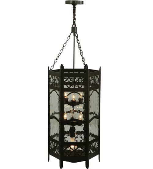 Church 6 Light 19" Wide Taper Candle Pendant