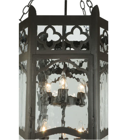 Church 6 Light 19" Wide Taper Candle Pendant